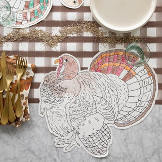 Coloring Turkey Placemat
