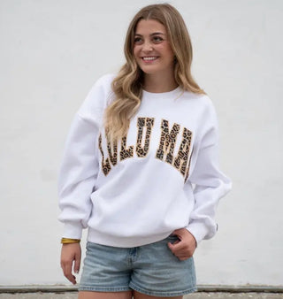 Lulu Mac Pattern Letter Sweatshirt