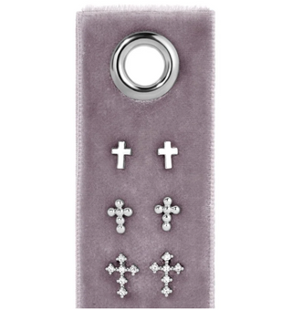 Multi Cross Velvet Gift Set