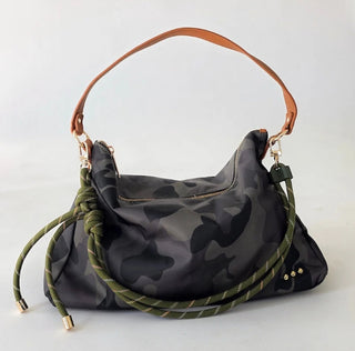 Nikki Nylon Slouchy Shoulder Bag
