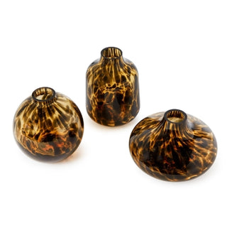 Tortoise Print Vases