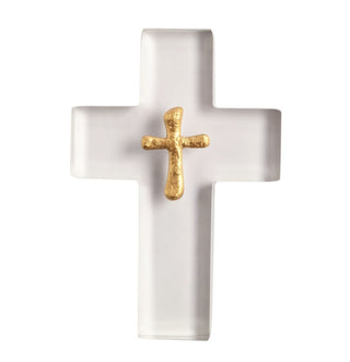Clear Resin Cross