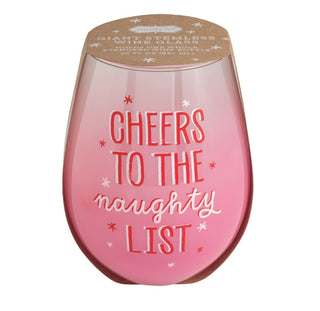Giant Holiday Wine Glass