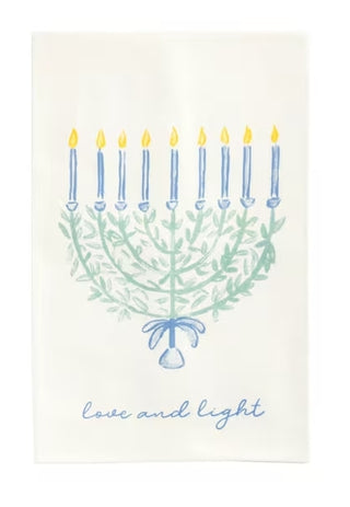 Menorah Printed Towel
