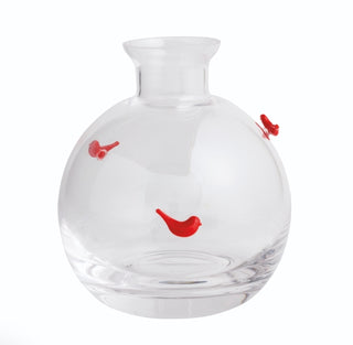 Christmas Glass Bud Vases
