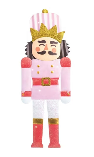 Light Up Nutcracker Tin Sitter