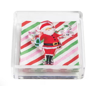 Holiday Bar Napkin Holder and Weight Set