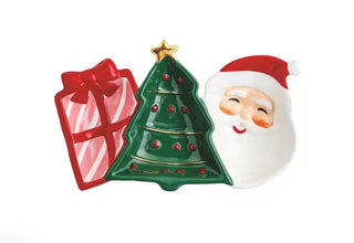 Whimsy Santa Triple Tidbit