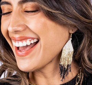 Claire Ombre Fringe Earrings