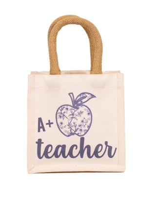 A+ Teacher Petite Gift Tote
