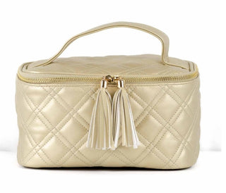 Brighton Quilted Train Case