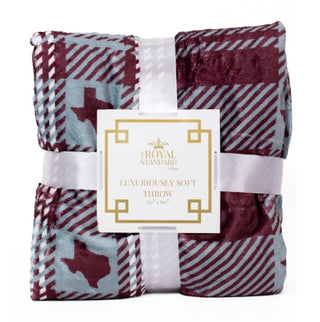 Howdy Plaid Throw