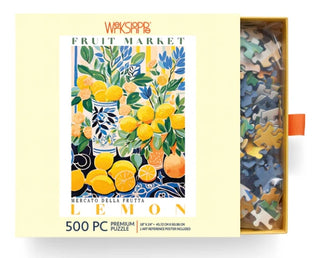 Fruit Market Lemons 500 Piece Puzzle