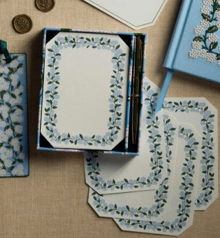 Hydrangea Note Writing Set