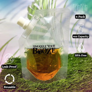 Smuggle Your Booze Soft Flasks