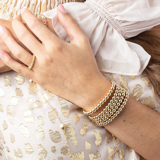 Classic Gold Bead Bracelet