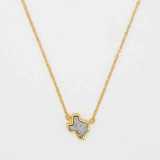 Texas Druzy Necklace