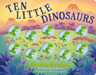 Ten Little Dinosasurs