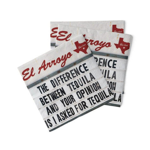 Tequila Opinion Cocktail Napkins