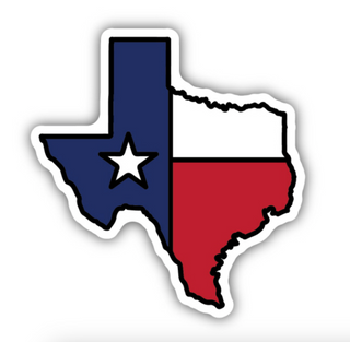 Texas State Flag Sticker