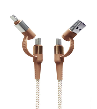 Two Faced 6' Woven Cable