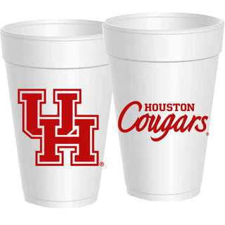 UH Cougars Styrofoam Cups