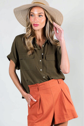 Roll-Up Short Sleeve Shirt