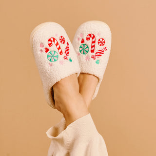 Sugar Rush Fuzzy Slippers