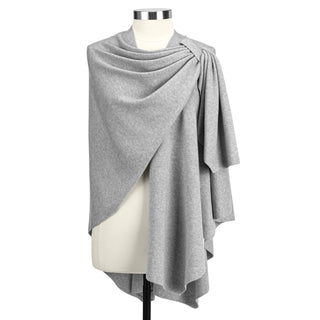 Keyhole Gray Travel Wrap