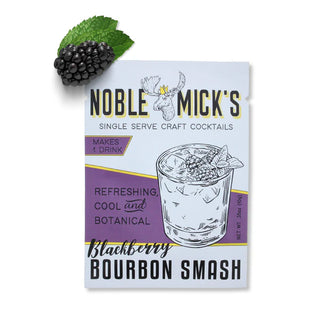 Blackberry Bourbon Smash - NobleMicks