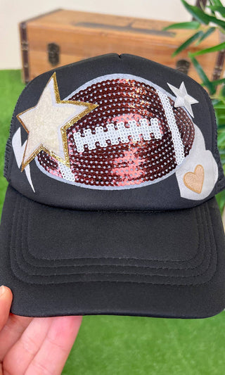 Football Patch Trucker Hat