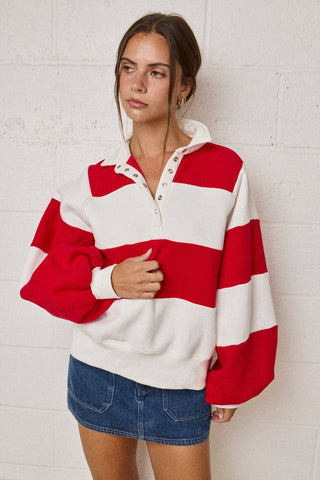 Everly Striped Pullover