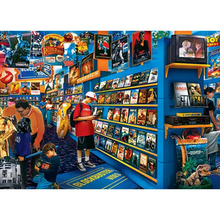 Pop Culture - Be Kind, Please Rewind 1000 Piece Jigsaw Puzzle