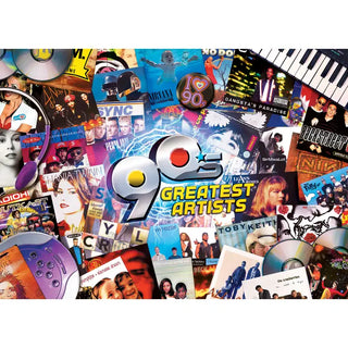Greatest Hits - 90's Artists 1000 Piece Puzzle