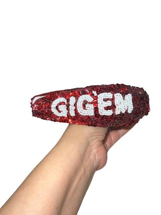 Sequin Gig'em Knotted Headband