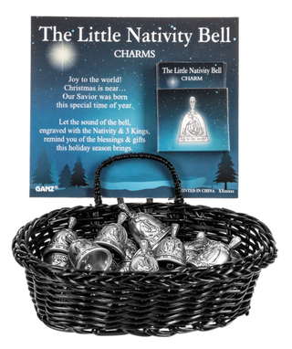 Little Nativity Bell Charms