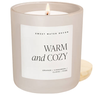 Warm and Cozy Soy Candle
