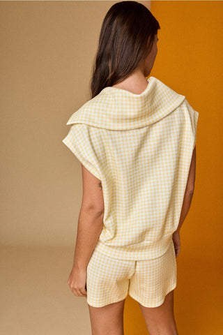 Half Zip Top and Short Set