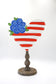 Heart Flower Flag