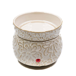Ivory Scroll Electric Melter