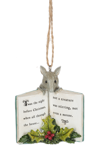 Mouse Storebook Ornaments