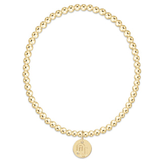 Collegiate Classic Gold Bracelet Oklahoma
