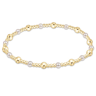 Sincerity Gold & Pearl Bracelet