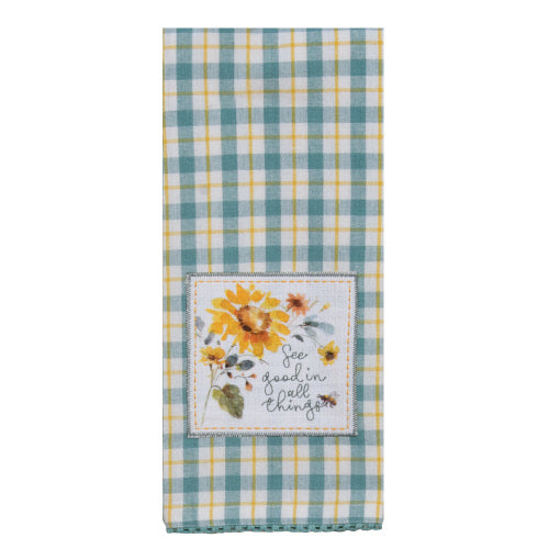 Sunflowers are Forever Tea Towels