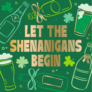 Shenanigans Cocktail Napkin