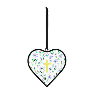 Faith Heart Suncatcher
