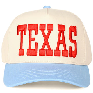 C.C Texas Embroidered Cotton Baseball Cap