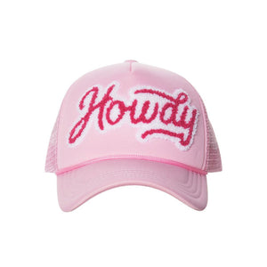 Chenille Howdy Patch Trucker Hat