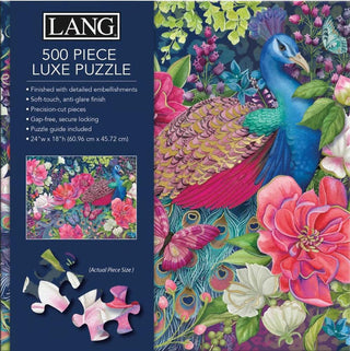 Vibrant Plumes 500 Piece Puzzle