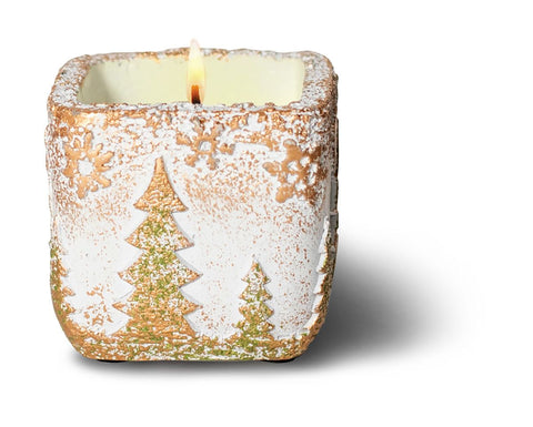 Winter Wonderland Candle Collection - Small Square Pot